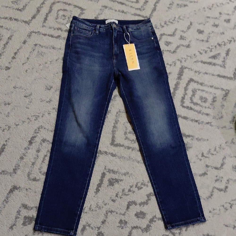 Dark Blue Denim Jeans